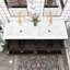 Meuble-lavabo mural à double cuve 60 po Firenze-1971279615