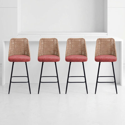 Yes Chenille Bar Stool