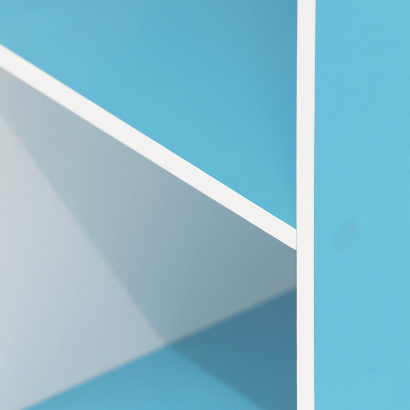 Bibliothèque standard Placentia, Blanc / Bleu clair