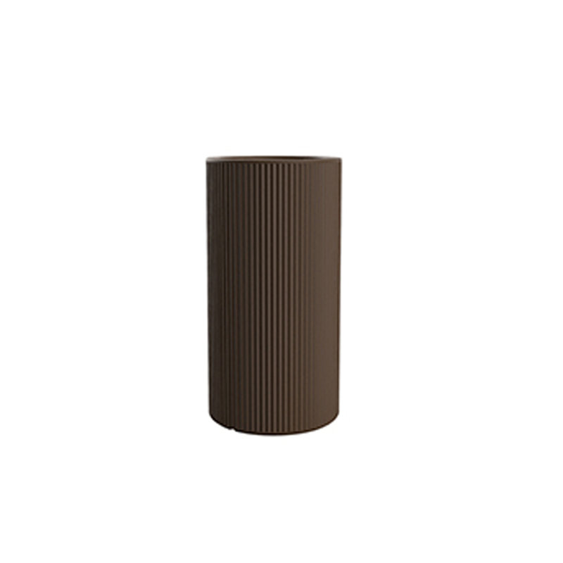Jardinière ronde Gatsby Basic par Ramón Esteve, H 31,5 po x l 15,75 po x P 15,75 po, Bronze