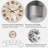 Marble and Gold Abstract - Modern Wall Clock-595952940
