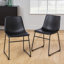 Chaise d'appoint rembourrée Bailey-1986337181
