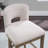 Upholstered Counter Stool with Solid Wood Frame-88284892