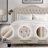 Betancur Upholstered Unfinished Slat Bed with Adjustable Headboar, Button Tufted Platform Bed-1260168733-1260168734