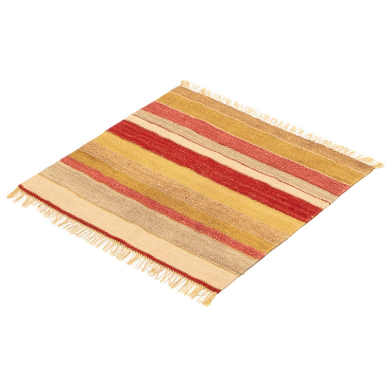 Bold and Colorful Multi Color Kilim 2'1" x 2'4"