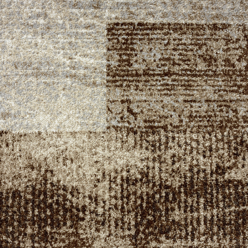 Tapis géométrique lavable à la machine Patrizi, Tapis de couloir 2 pi 2 po x 7 pi 2 po