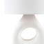 Ceramic Table Lamp White See Below