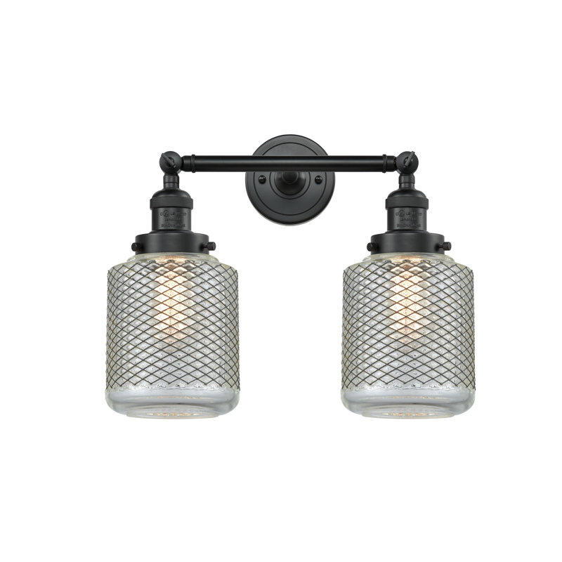 Iyana 2 - Light Dimmable Vanity Light, Matte Black, 6 Watt Vinage LED Bulb