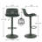 Beora Modern Swivel PP Adjustable Height Bar Stool, Set of 2-374466563-343280311