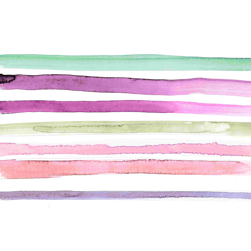 Aquarelle, reproduction sur toile tendue, H 8 po x l 12 po