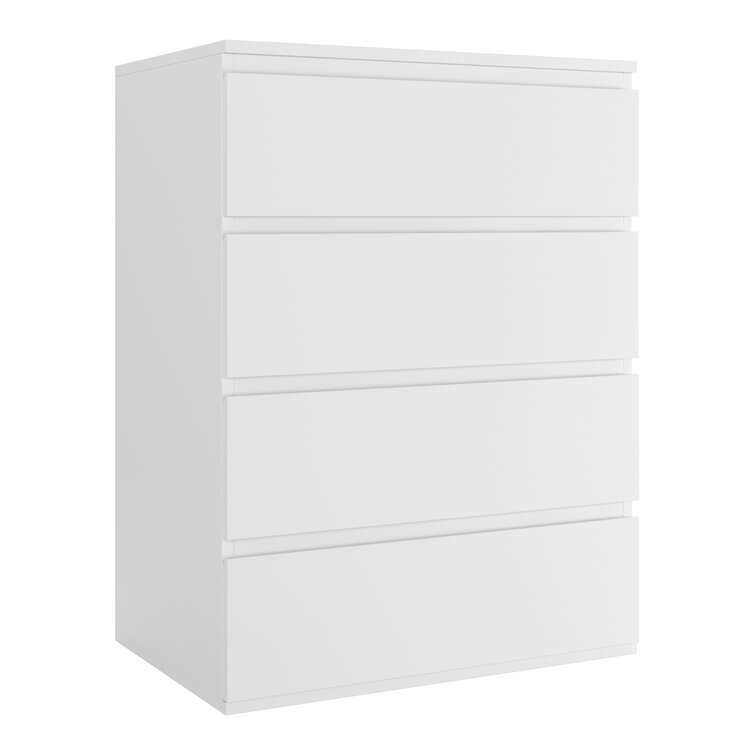 ULALE 4 DRAWER CHEST - WHITE - 389273