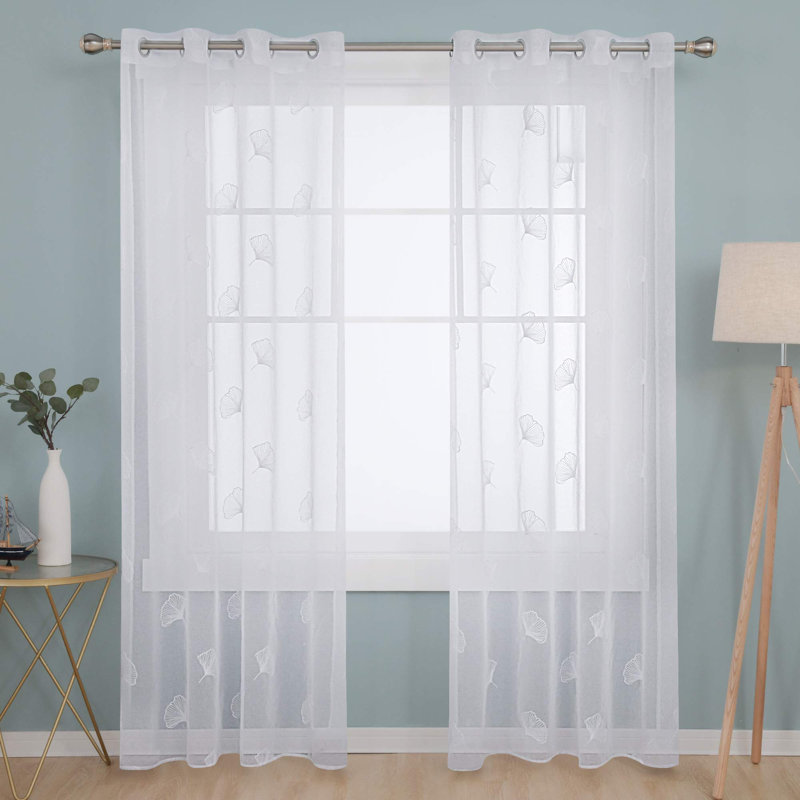 Mata Semi Sheer Curtain Pair