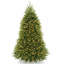 The Holiday Aisle® 7.5ft. Dunhill Fir Tree, with PowerConnect Clear Lights