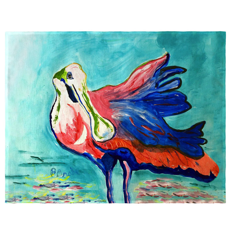 Ensemble de 4 napperons Spoonbill