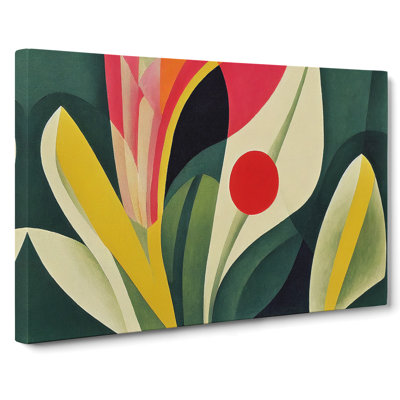 Floral Art - Wrapped Canvas Print