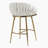 Rukija Upholstered Gold Plated Barstools-120011189