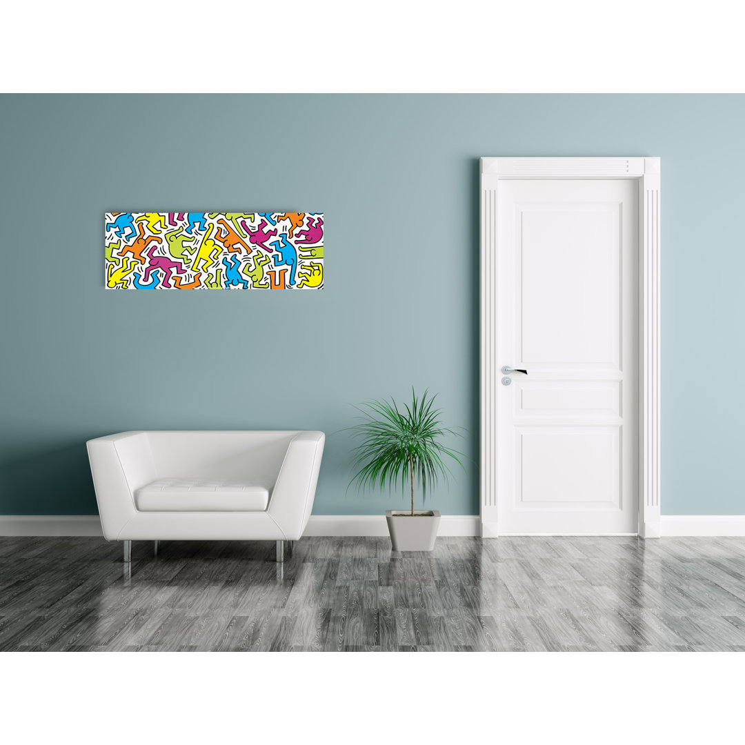 'Untitled 1983' by Haring Graphic Art