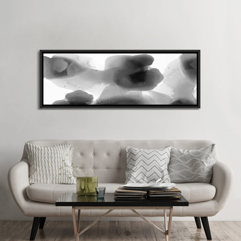 «Intrinsic», reproduction d'art sur toile, H 12 po x l 36 po x P 1,5 po, Toile avec cadre noir