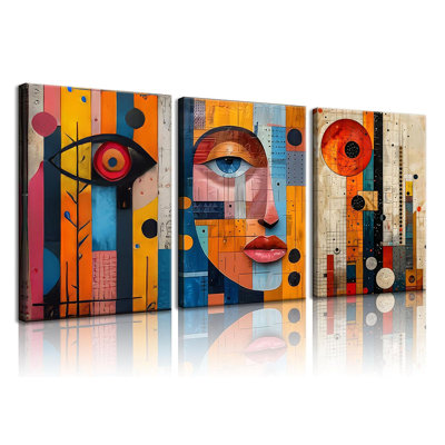 3 Piece Wrapped Canvas Print
