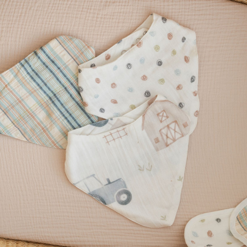 3-pc. Tractor Bib set