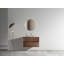 Meuble-lavabo mural 30 po avec lavabo en céramique Annamari-1133303822
