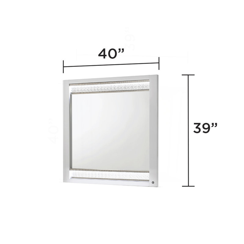 Miroir de style moderne Glam