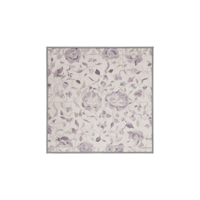 Tapis gris lavable à la machine
