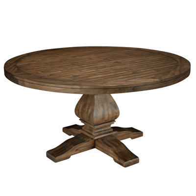 Mizer Pine Round Dining Table