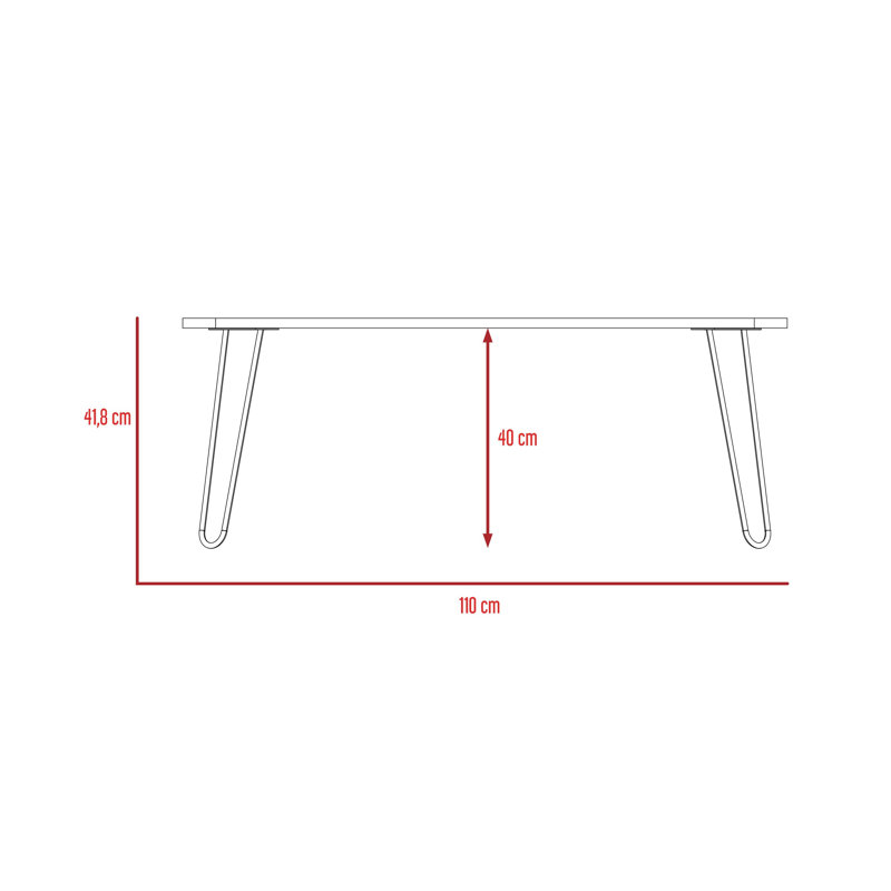 Pangle Four Leg Coffee Table