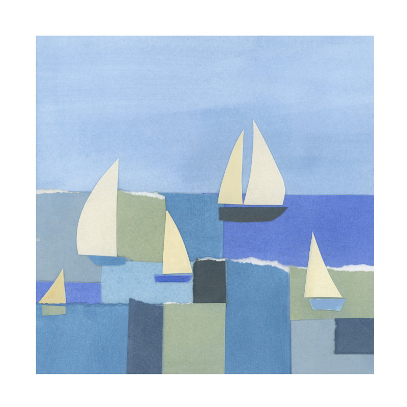 Art mural sur toile Breakwater Bay June Erica Vess, H 14 po x l 14 po