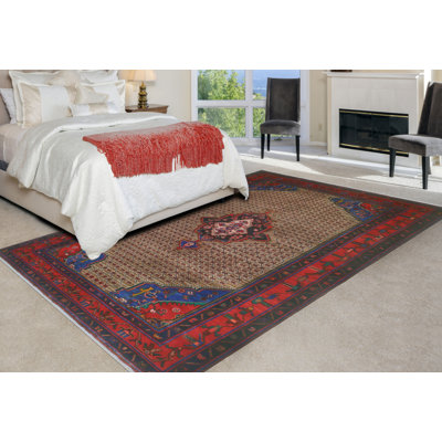 One-of-a-Kind 5' X 9' 1980s Wool Area Rug in