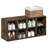 Furinno FANO Shoe Rack, 8-Cube Shoe Organizer, Stackable Shoe Storage, 11.7 x 35.9 x 15.6, for Closet Entryway, Office, Garage, Amber Pine-123204880