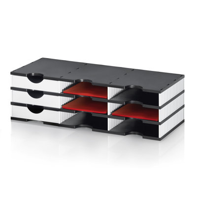 Polystyrol Desk Organiser