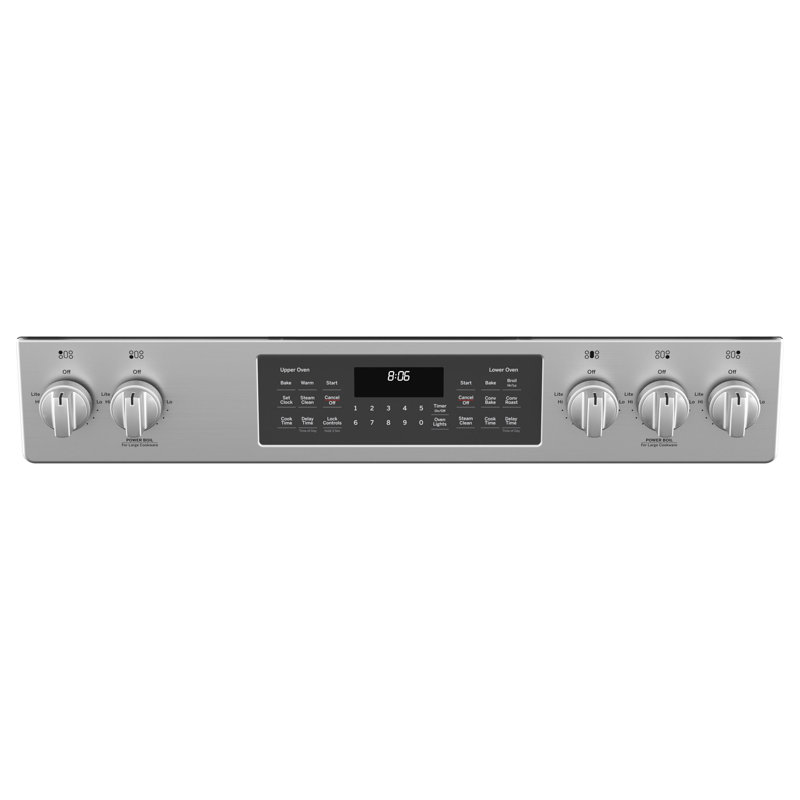 30" 6.7 cu. ft. Slide-in Gas with Griddle