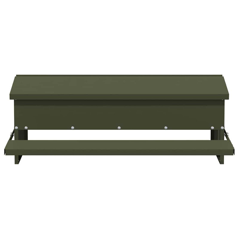 Cold-Rolled Steel Feeder, Olive Green