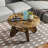 31.5" Circle Coffee Table for Living Room, 2-Tier Wood Accent Center Table with Open Storage-419119759
