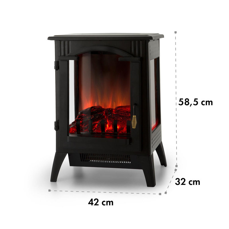 Klarstein 42cm W Electric Stove, Black