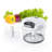 COMMERCIAL CHEF Food Chopper,Veggie Chopper with Stainless Steel Blades