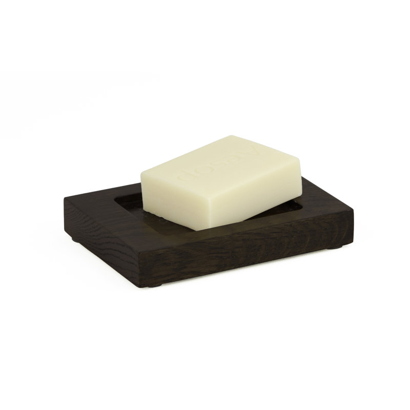 Ayven Soap Dish, Dark Oak