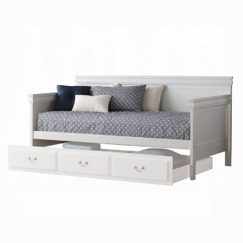 Lit de jour Bailee (simple), Blanc