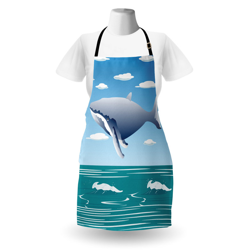 No Pattern Bib Apron