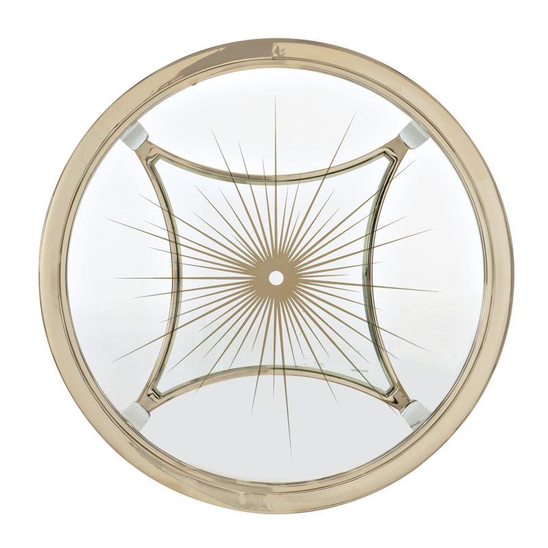 Caracole Classic Glass End Table