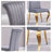 Meritza Tufted Velvet Upholstered Dining Chair -535250928-535250935