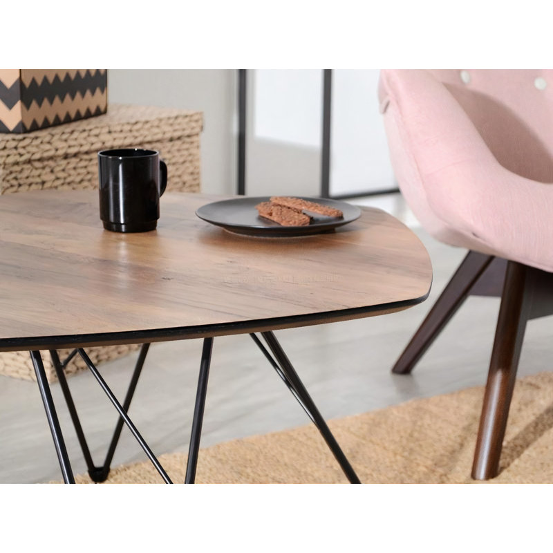 Ceja Four Leg Coffee Table, 42cm H x 76cm W x 75cm D
