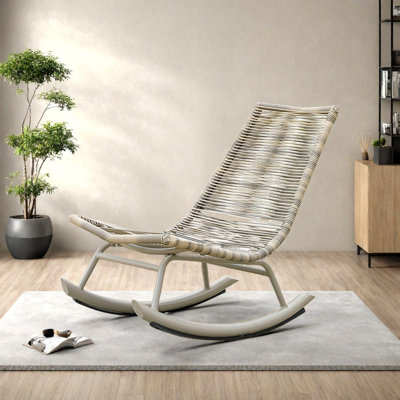 Chaise berçante moderne durable et robuste
