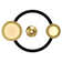 Staudt 2 - Light Dimmable LED Wagon Wheel Chandelier