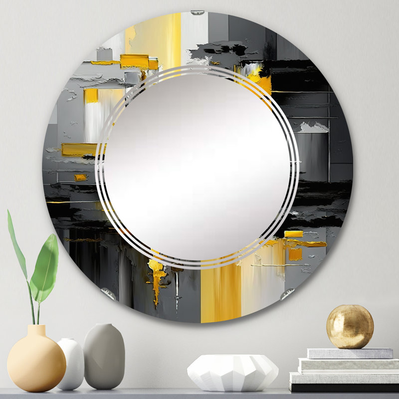 Miroir mural Pitsa, 24 po x 24 po