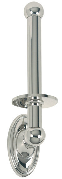 Classic Traditional Wall Mounted Toilet Paper Holder, Polished Chrome