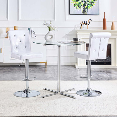 Ensemble de table de bar avec tabourets réglables Modern
