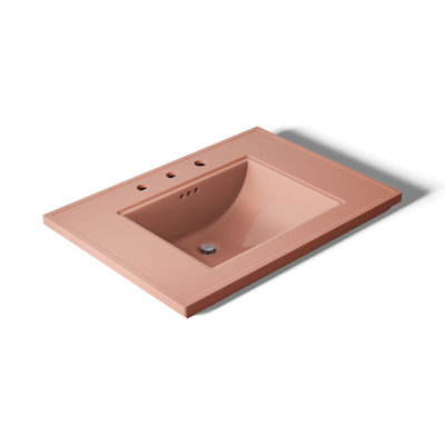 Memoirs Stately Pedestal/Console Table Bathroom Sink Basin with Single Faucet-hole Drilling